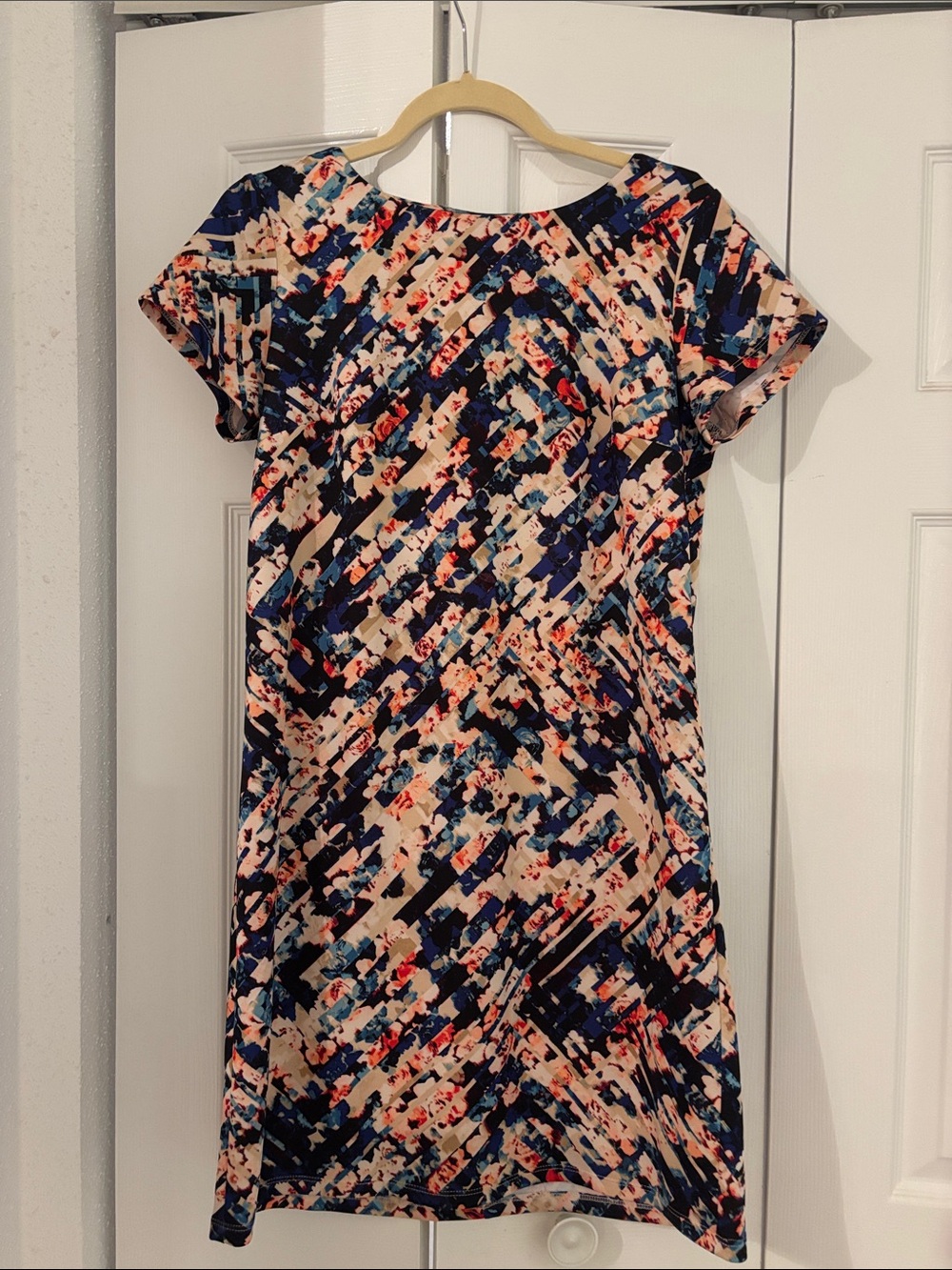 London Times Petite Abstract Dress